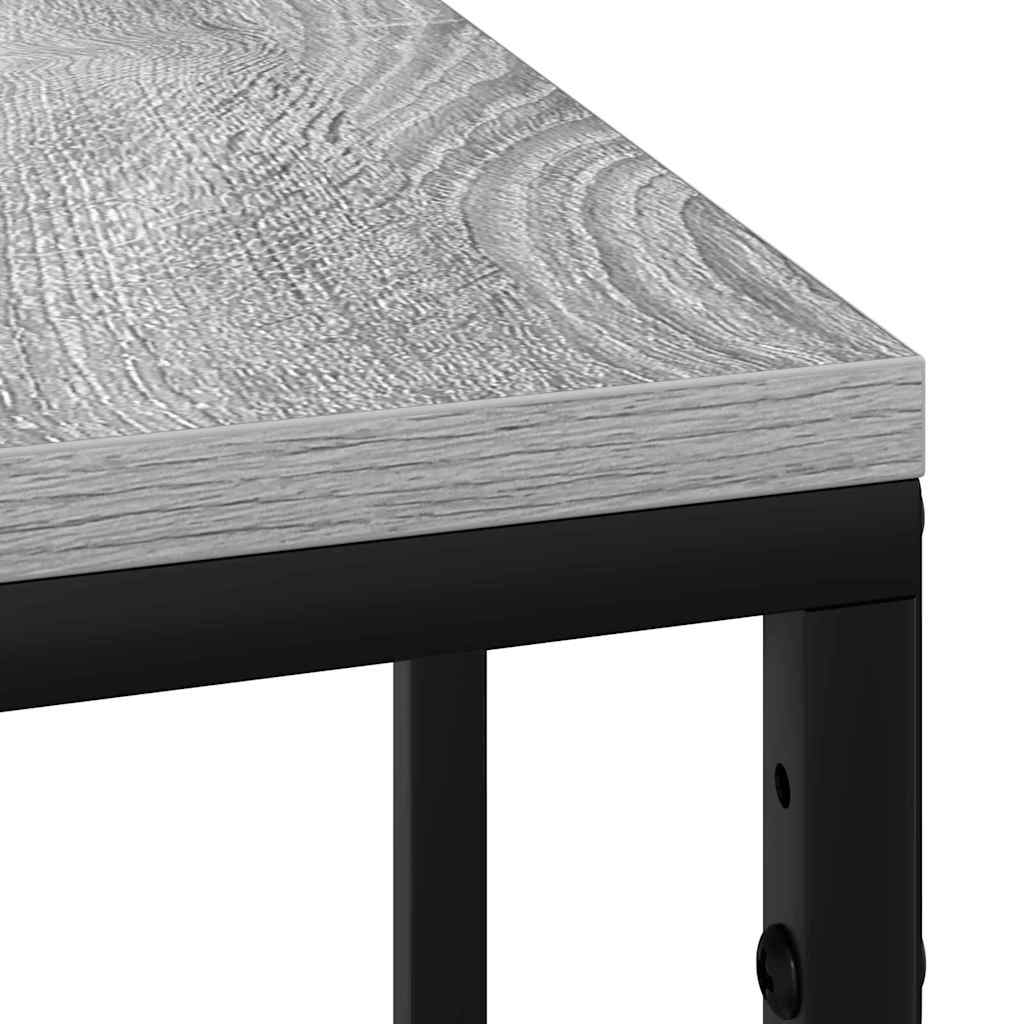 Table de chevet Sonoma gris 41.5 x 26 x 60.5 cm - XIOS
