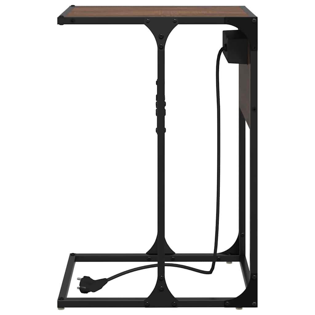 Table de chevet Chêne marron Bois d'ingénierie - XIOS