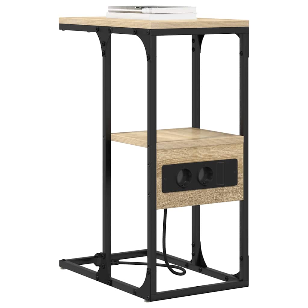 Cabinet de chevet avec tiroir Chêne sonoma 41.5 x 26 x 60.5 cm - XIOS