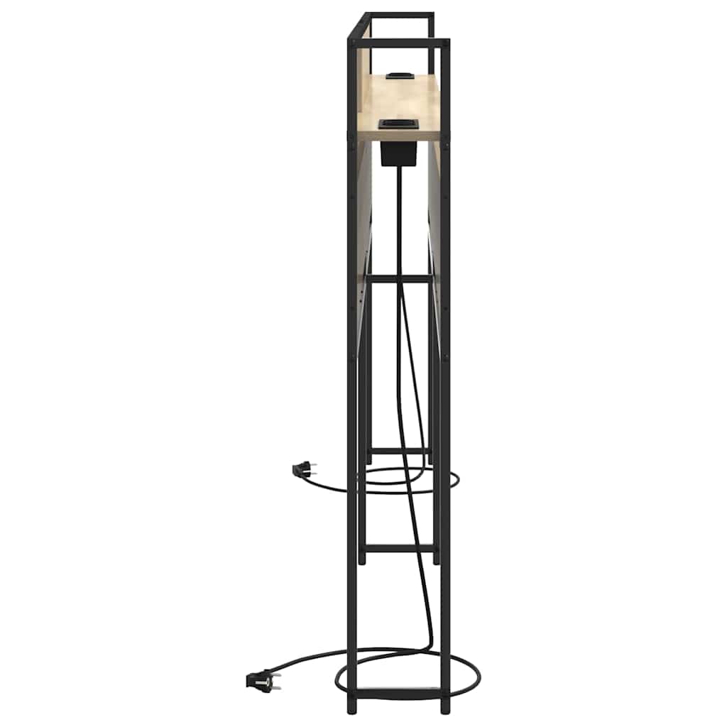 Tête de lit de rangement Chêne sonoma 180 cm Bois d'ingénierie