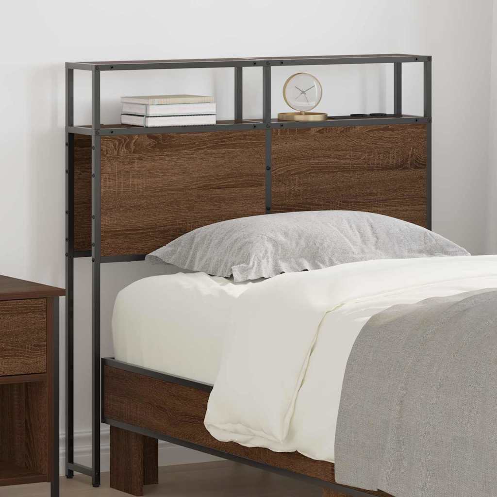 Tête de lit de rangement Chêne marron 75 cm Bois d'ingénierie - XIOS