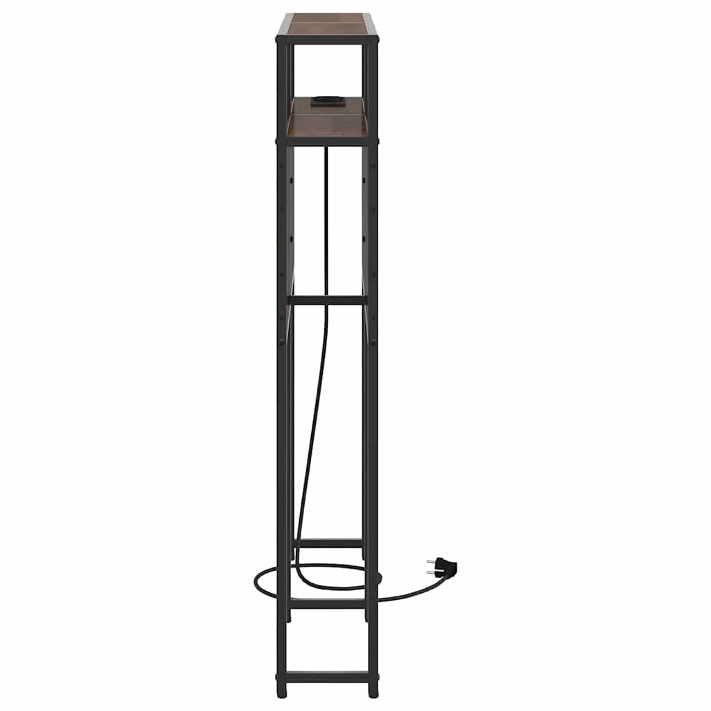 Tête de lit de rangement Chêne marron 75 cm Bois d'ingénierie - XIOS