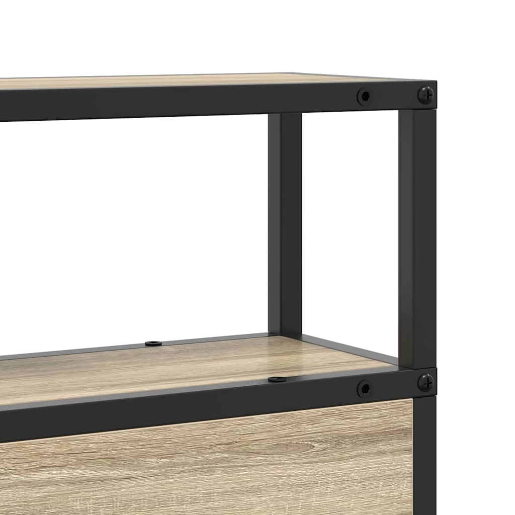 Tête de lit de rangement Chêne sonoma 100 cm Bois d'ingénierie - XIOS