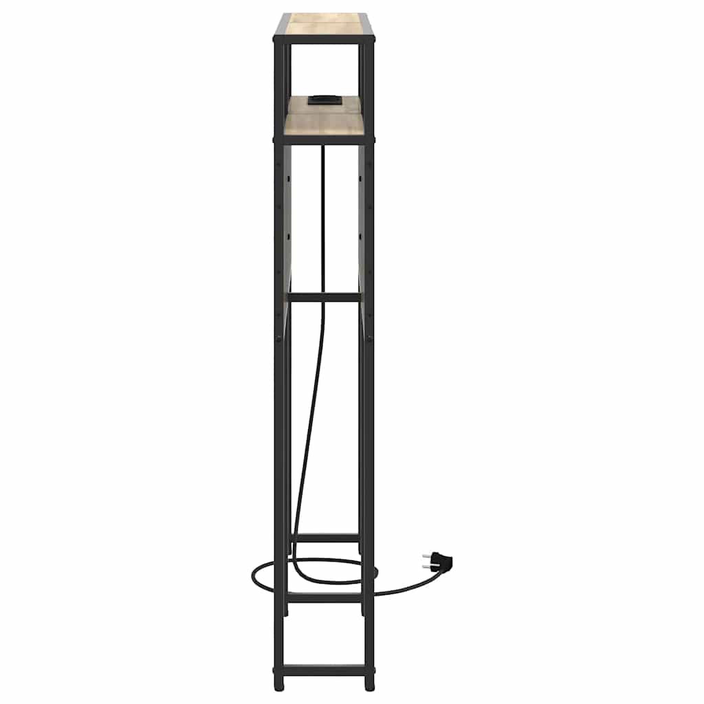 Tête de lit de rangement Chêne sonoma 100 cm Bois d'ingénierie - XIOS