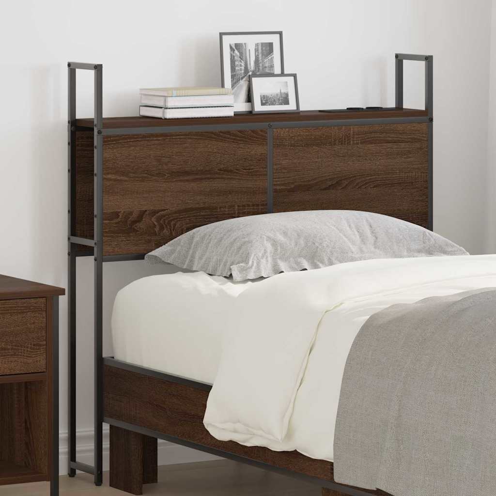 Headboard de Rangement avec Station de Charge Chêne marron - XIOS