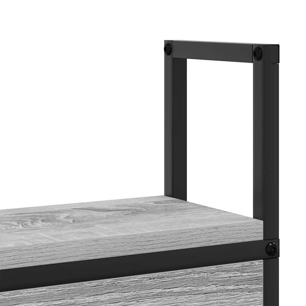 Headboard de Rangement avec Station de Charge Sonoma gris - XIOS