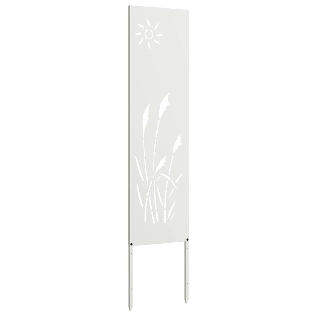 Écran de confidentialité de jardin Fretwork Blanc 32 x 140 cm - XIOS