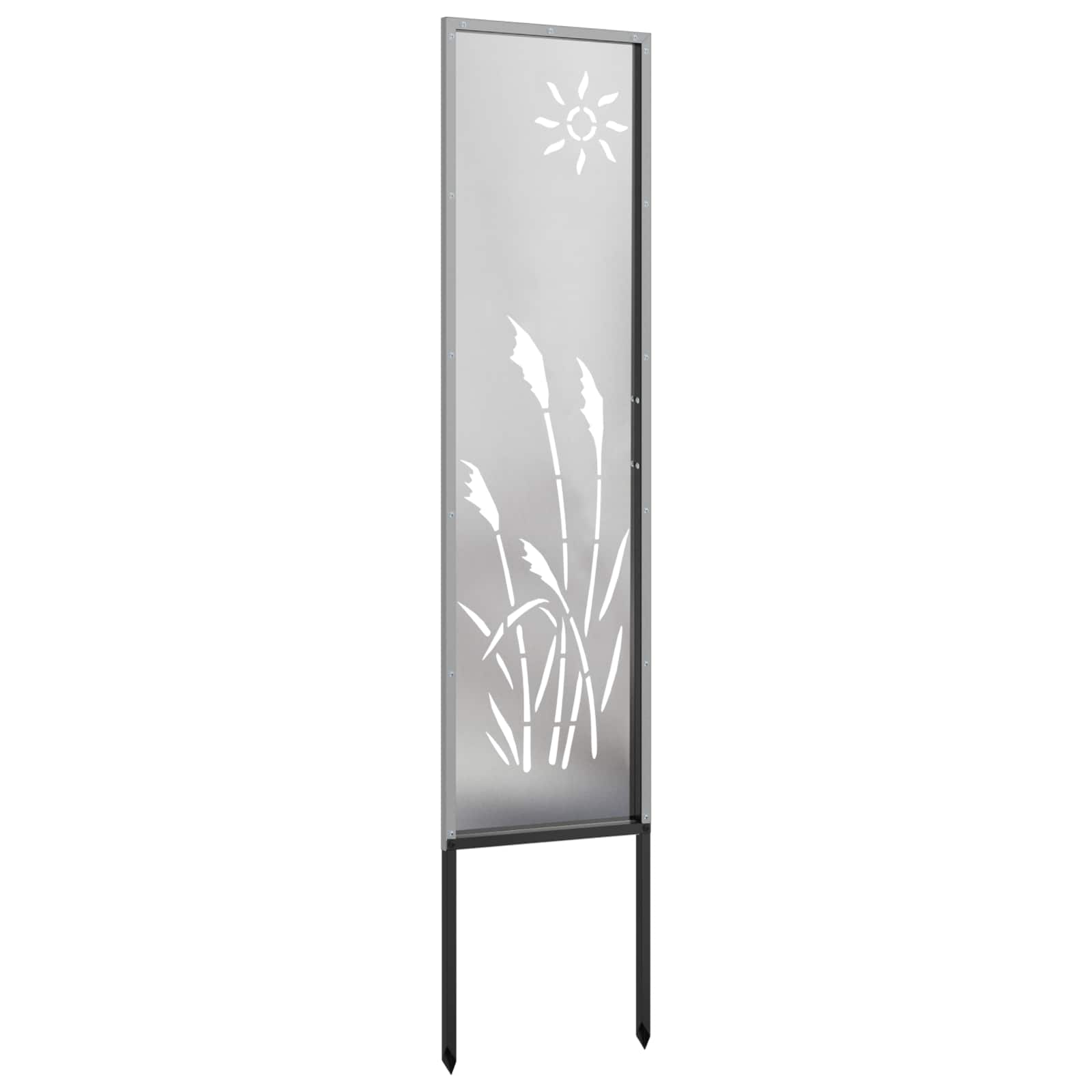 Écran de confidentialité de jardin Fretwork Argenté 32 x 140 cm - XIOS