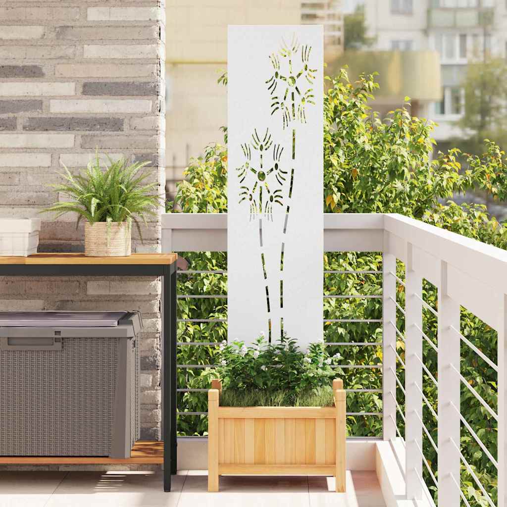 Panneau décoratif de jardin Autre Blanc 32 x 140 cm - XIOS