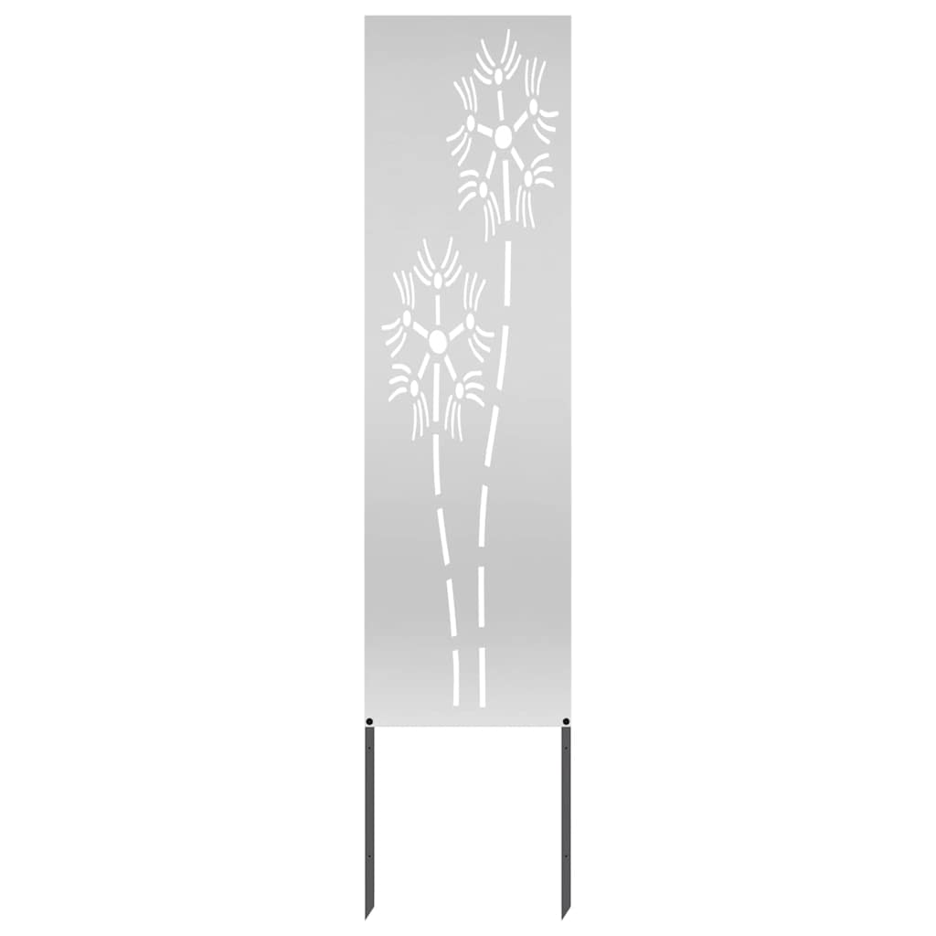 Écran de confidentialité de jardin Fretwork Argent 32 x 140 cm - XIOS