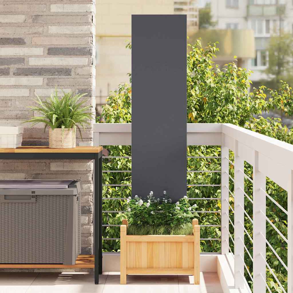 Panneau décoratif de jardin Autre Anthracite 32 x 140 cm - XIOS