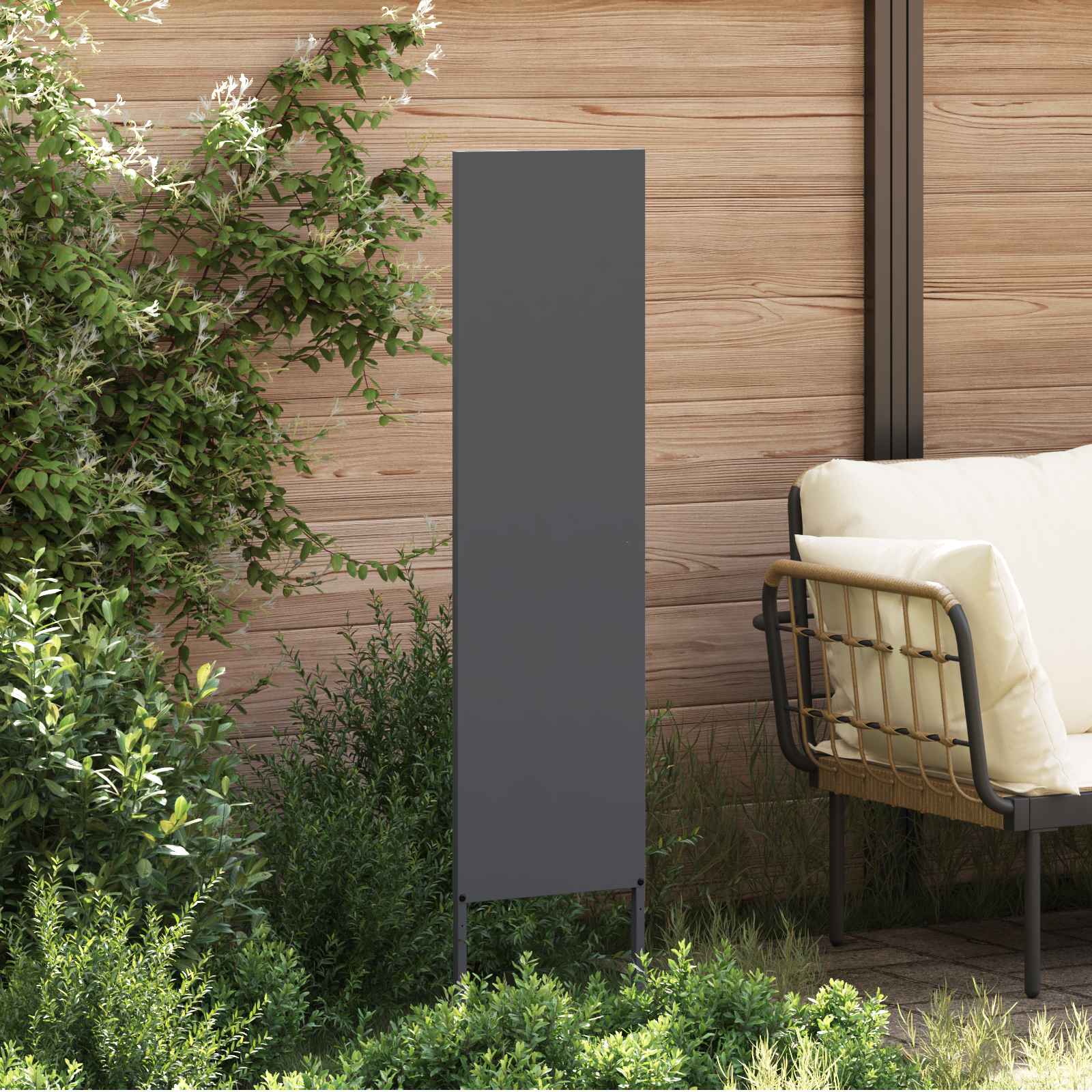 Écran de confidentialité de jardin Anthracite 32 x 140 cm