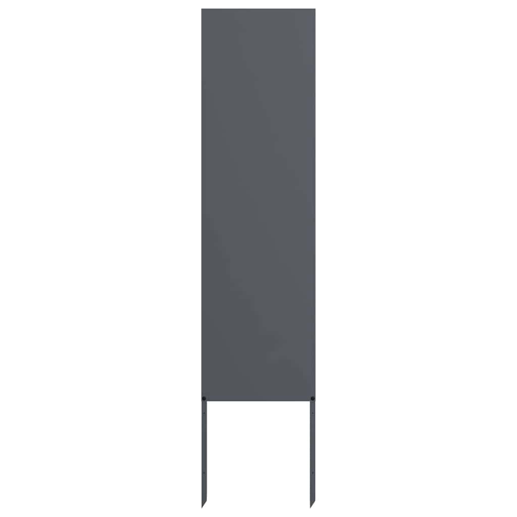 Panneau décoratif de jardin Autre Anthracite 32 x 140 cm - XIOS