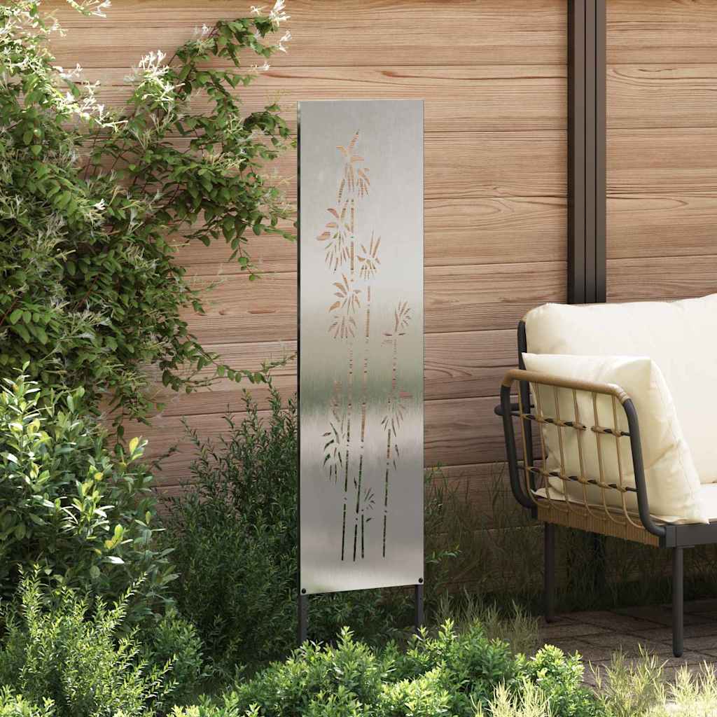 Écran de confidentialité de jardin Floral Argent 32 x 140 cm - XIOS