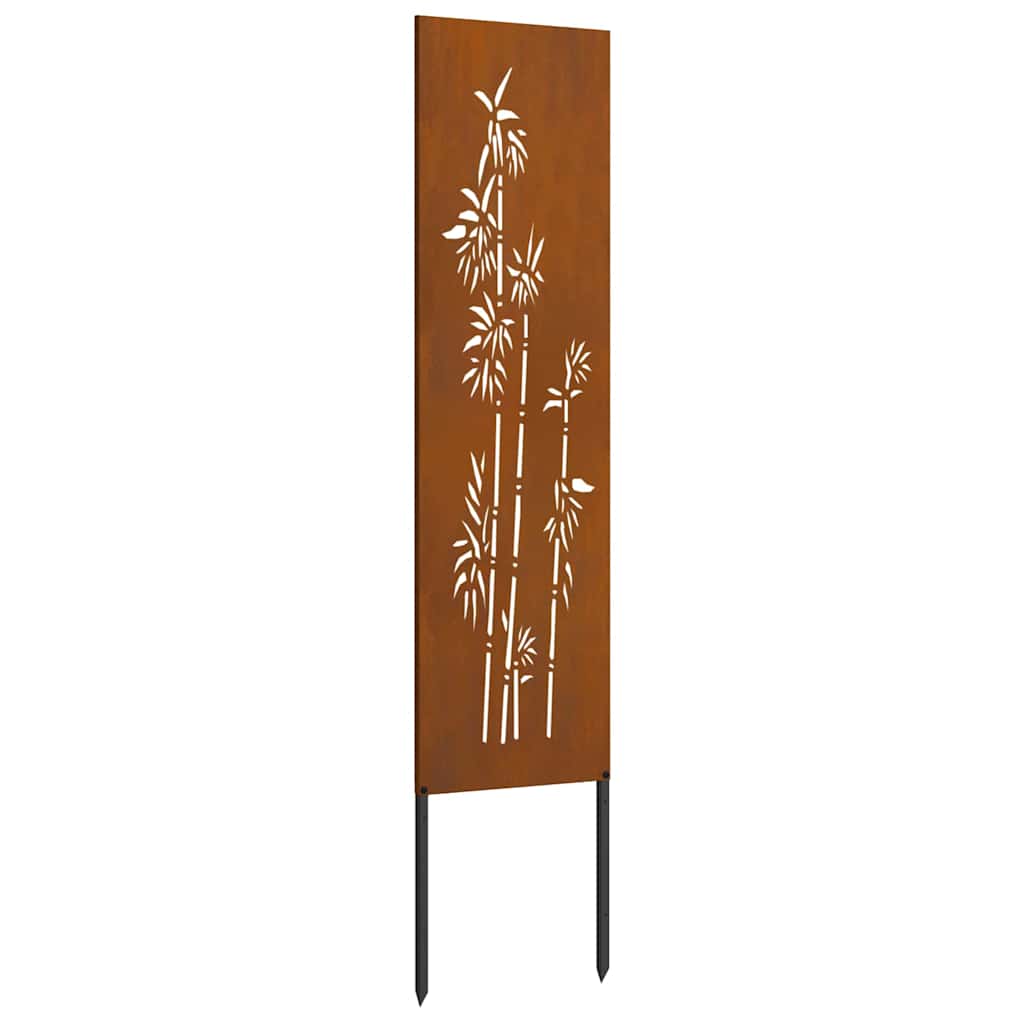 Écran de confidentialité de jardin Floral Rouillé 32 x 140 cm - XIOS