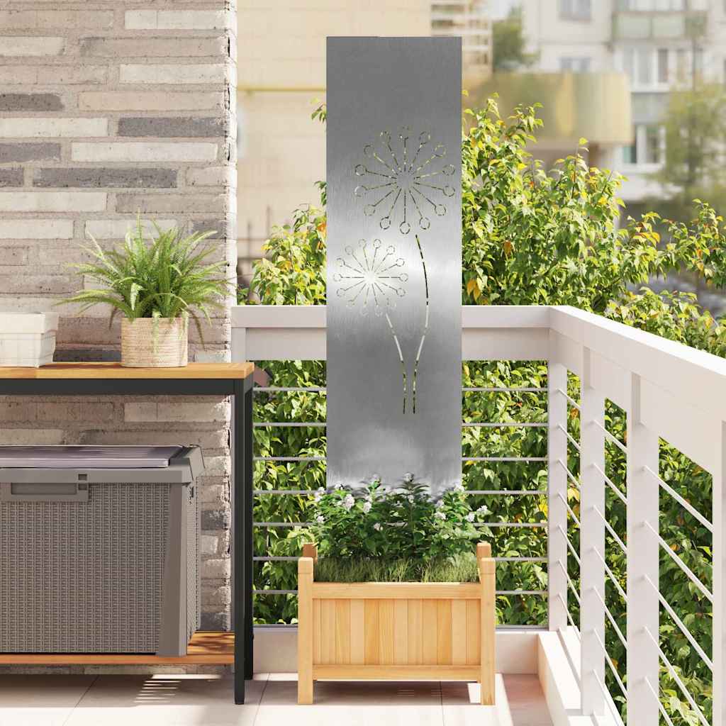 Écran de confidentialité de jardin Fretwork Argent 32 x 140 cm - XIOS