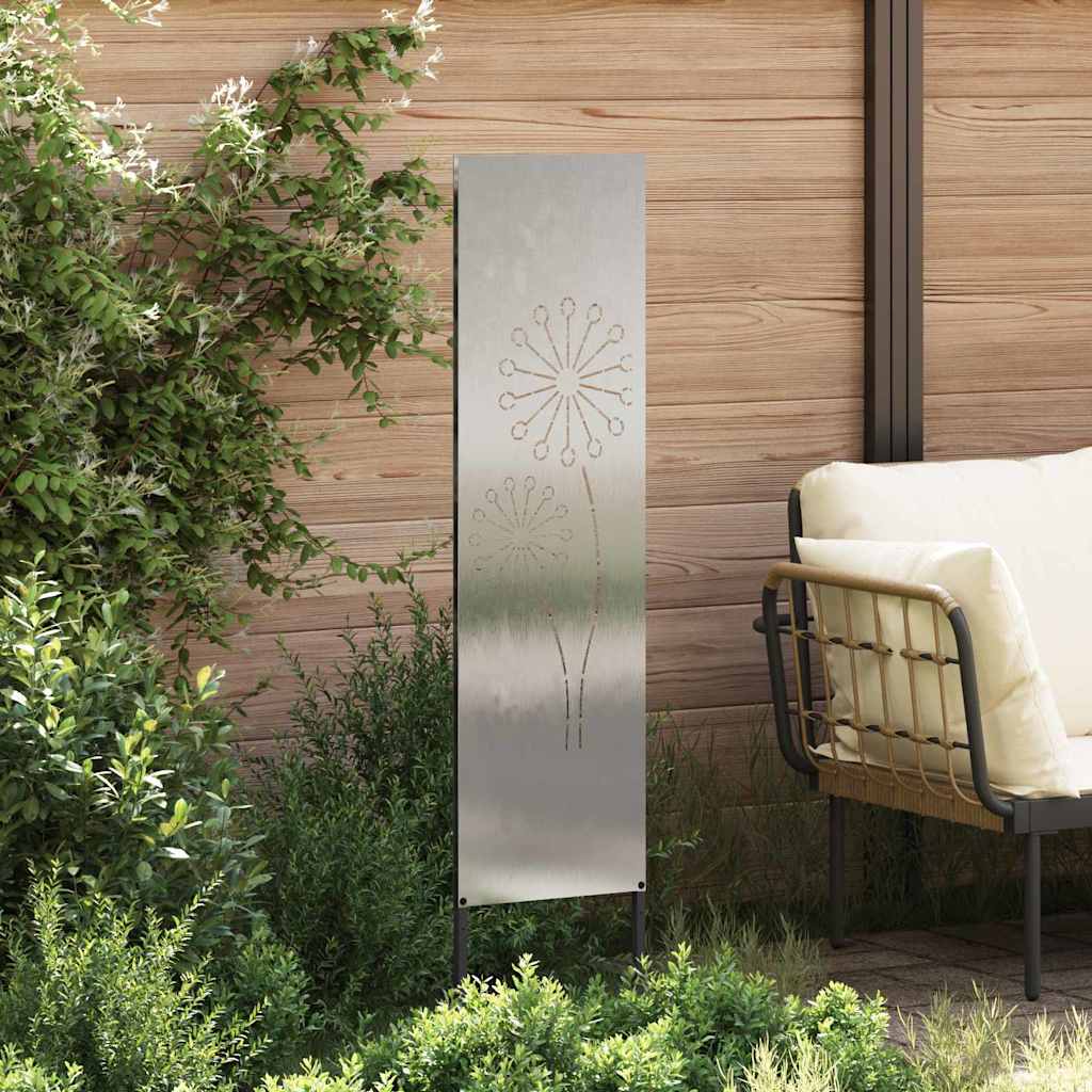Écran de confidentialité de jardin Fretwork Argent 32 x 140 cm - XIOS