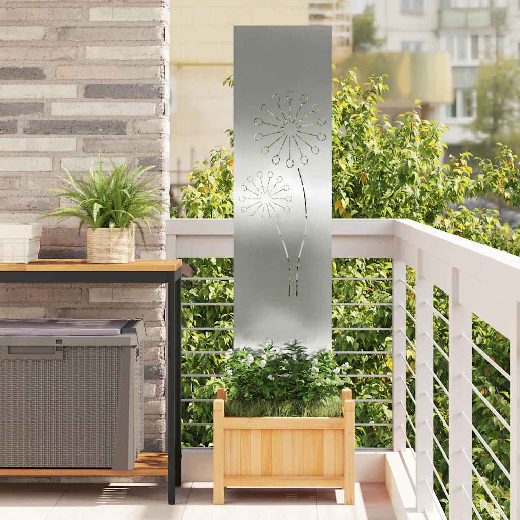 Écran de confidentialité de jardin Fretwork Argent 32 x 140 cm - XIOS