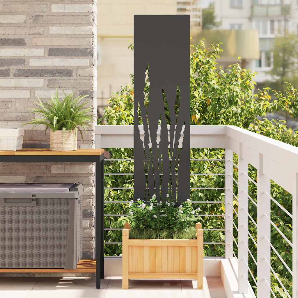 Panneau décoratif de jardin Autre Noir 32 x 140 cm - XIOS