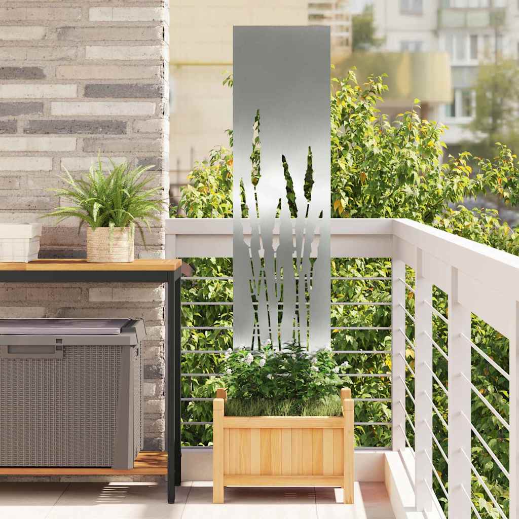 Écran de confidentialité de jardin Fretwork Argent 32 x 140 cm - XIOS