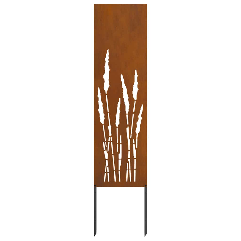 Écran de confidentialité de jardin Fretwork Rouillé 32 x 140 cm - XIOS