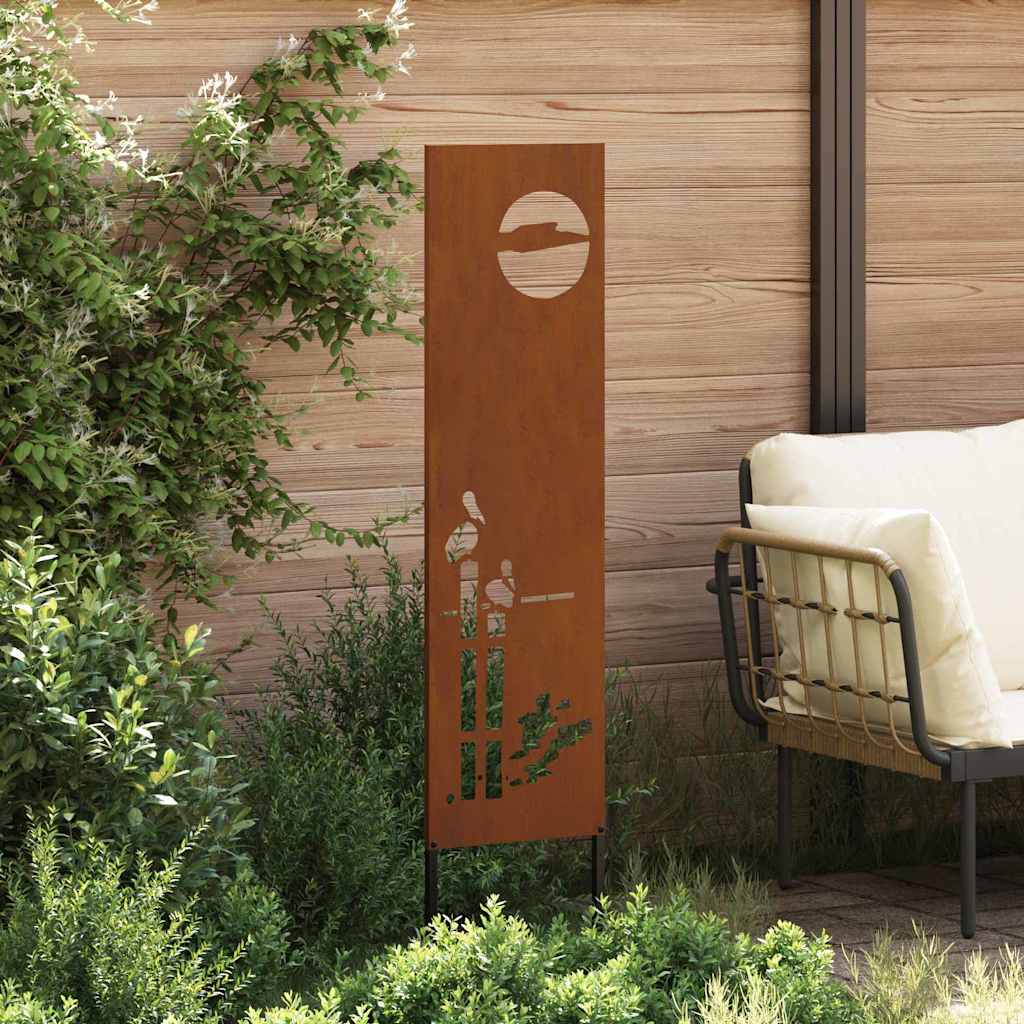 Panneau décoratif de jardin Autre Rouillé 32 x 140 cm - XIOS
