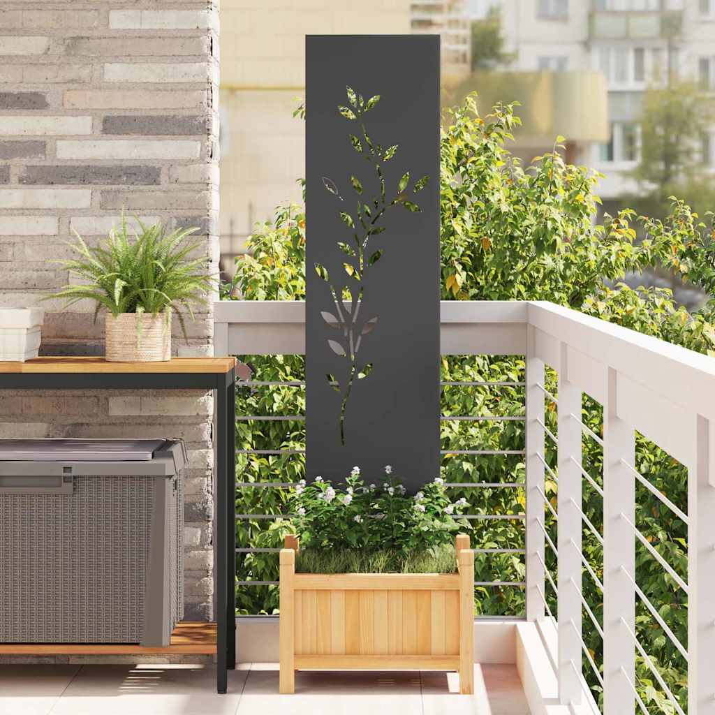 Panneau décoratif de jardin Autre Noir 32 x 140 cm - XIOS