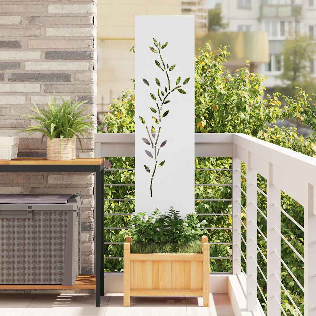 Panneau décoratif de jardin Autre Blanc 32 x 140 cm - XIOS