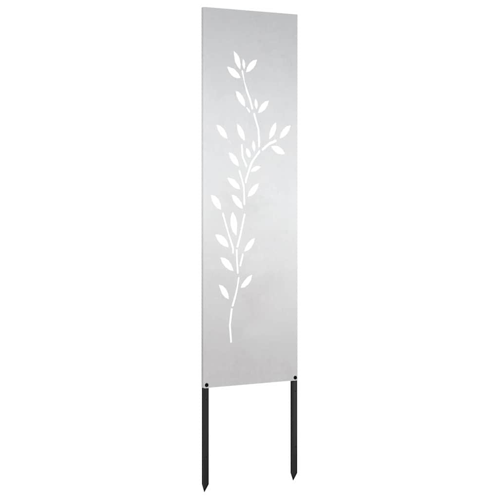 Écran de confidentialité de jardin Floral Argent 32 x 140 cm - XIOS