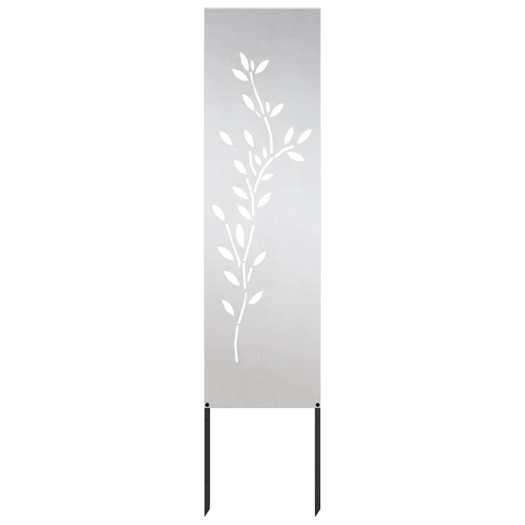 Écran de confidentialité de jardin Floral Argent 32 x 140 cm - XIOS