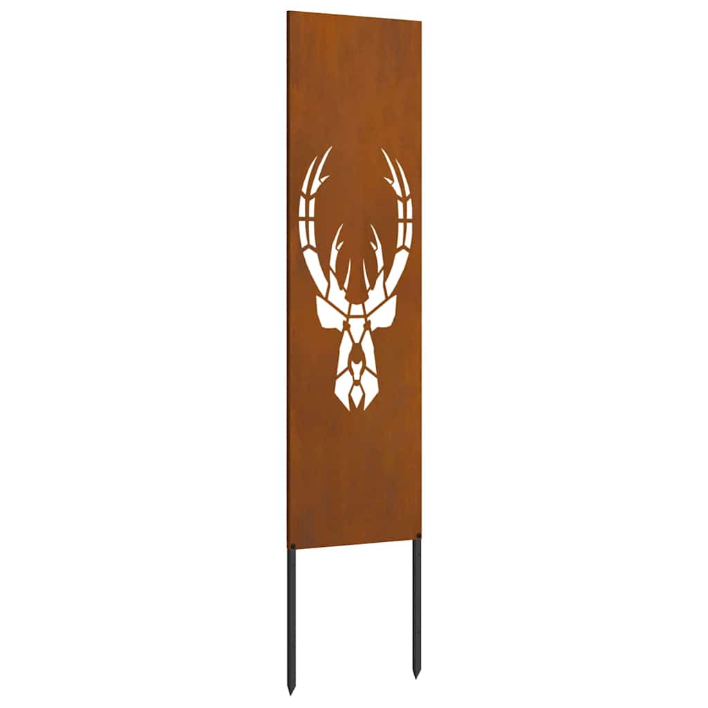 Panneau décoratif de jardin Rouillé 32 x 140 cm - XIOS