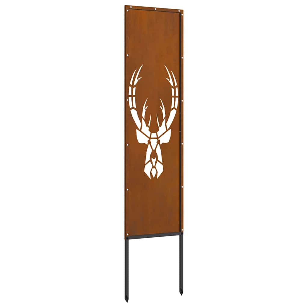 Panneau décoratif de jardin Rouillé 32 x 140 cm - XIOS