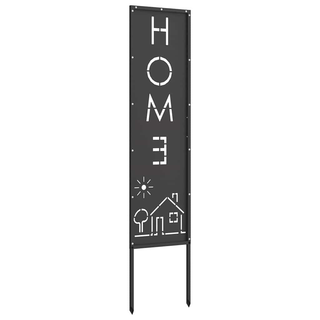 Écran de confidentialité de jardin Fretwork Noir 32 x 140 cm - XIOS