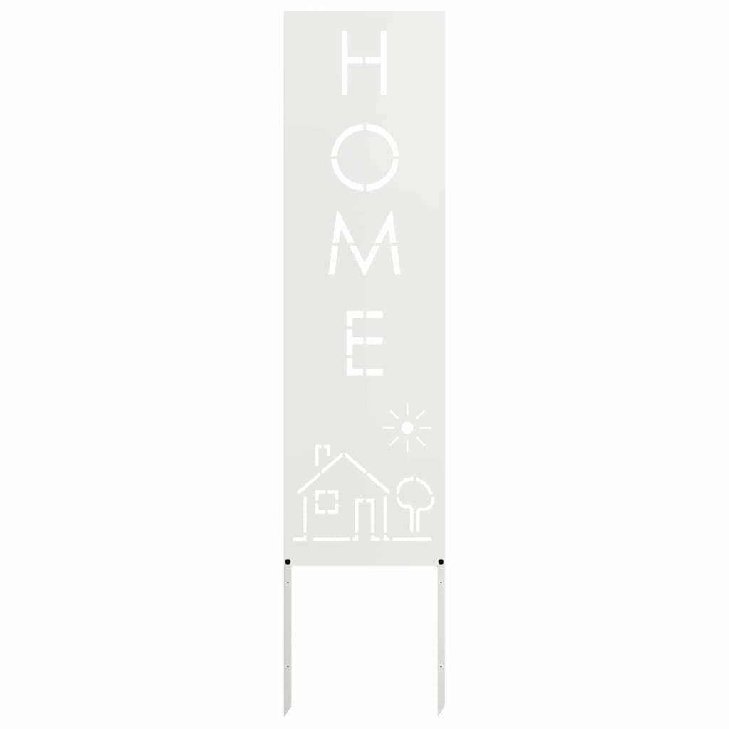 Écran de confidentialité de jardin Fretwork Blanc 32 x 140 cm - XIOS