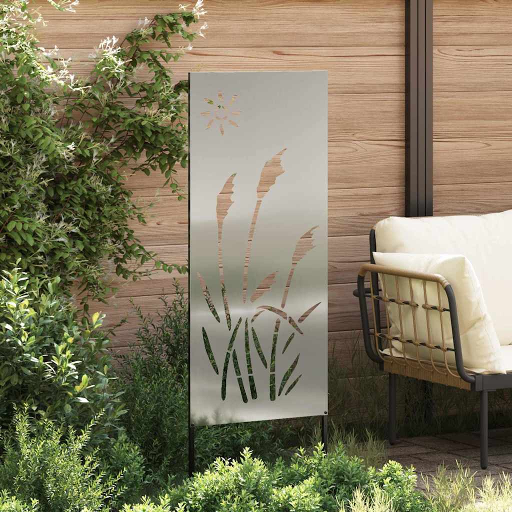 Écran de confidentialité de jardin Fretwork Argent 50 x 140 cm - XIOS