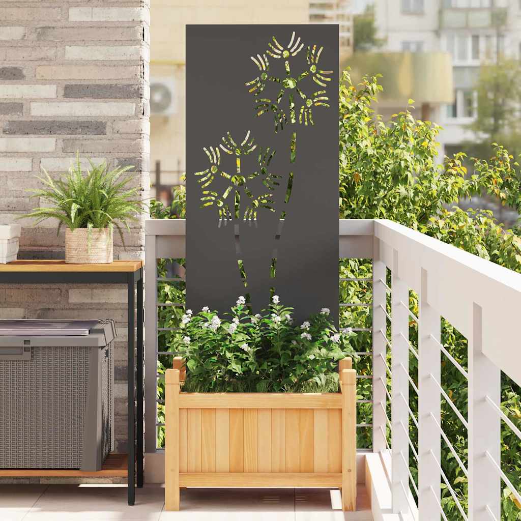 Panneau décoratif de jardin Autre Noir 50 x 140 cm - XIOS