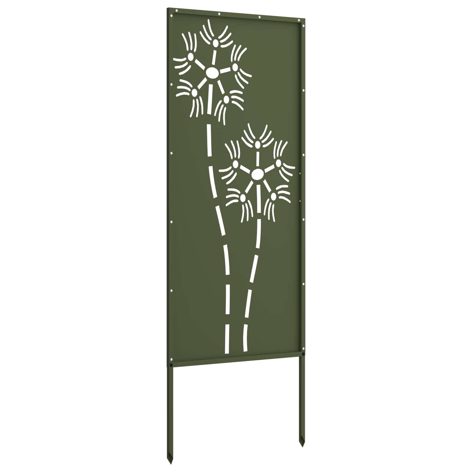 Écran de confidentialité de jardin Vert olive 50 x 140 cm