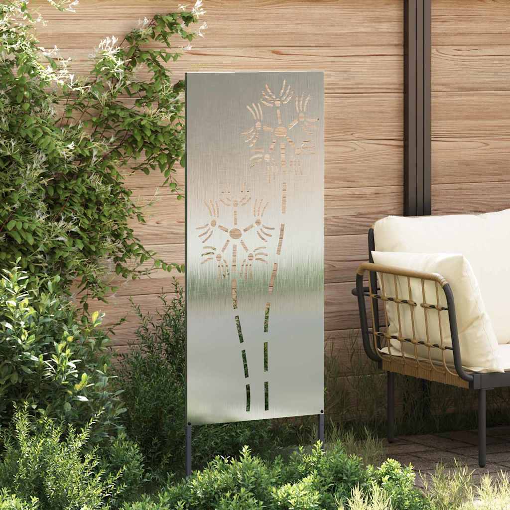 Écran de confidentialité de jardin Fretwork Argent 50 x 140 cm - XIOS