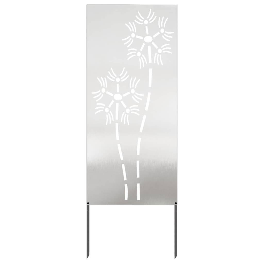 Écran de confidentialité de jardin Fretwork Argent 50 x 140 cm - XIOS