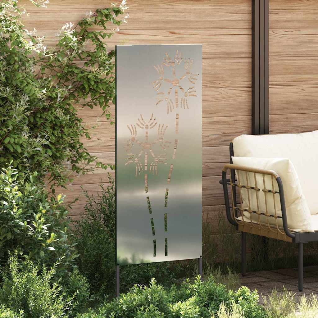 Écran de confidentialité de jardin Fretwork Argent 50 x 140 cm - XIOS