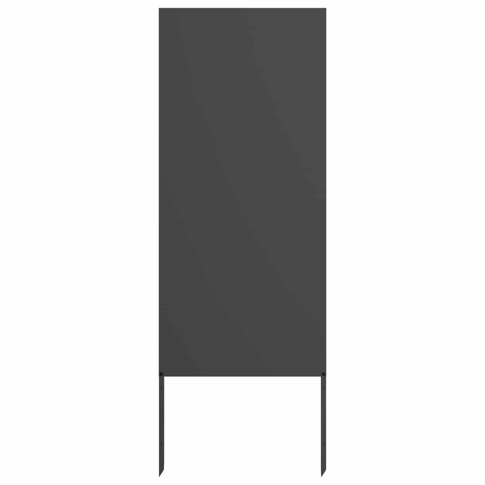 Écran de confidentialité de jardin Fretwork Noir 50 x 140 cm - XIOS