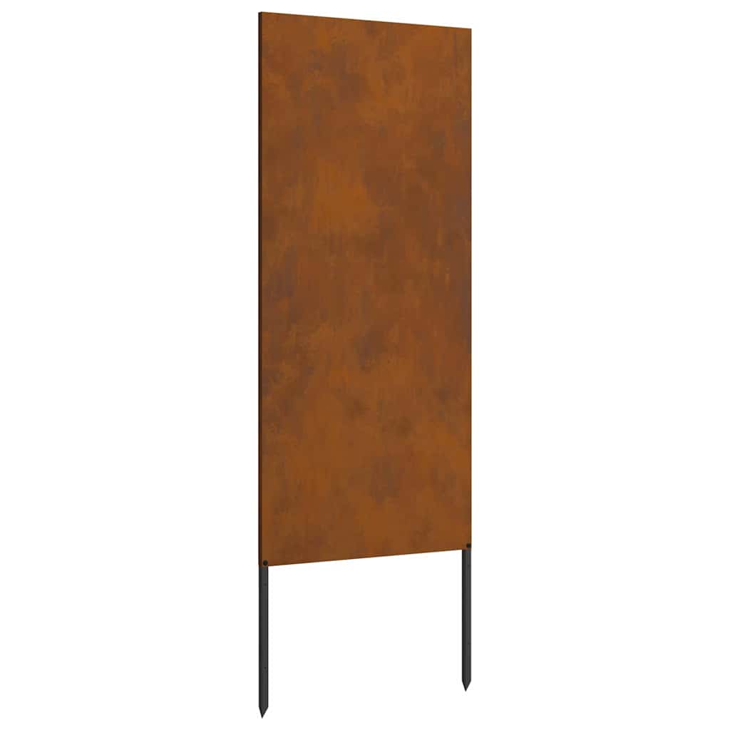 Écran de confidentialité de jardin Fretwork Rouillé 50 x 140 cm - XIOS