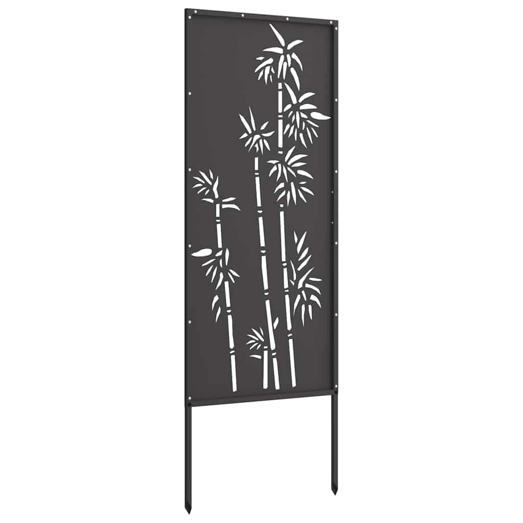 Écran de confidentialité de jardin Floral Noir 50 x 140 cm - XIOS