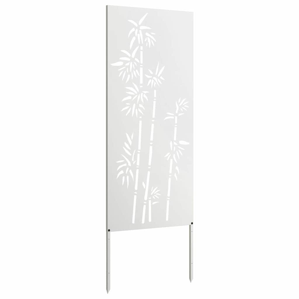 Écran de confidentialité de jardin Floral Blanc 50 x 140 cm - XIOS
