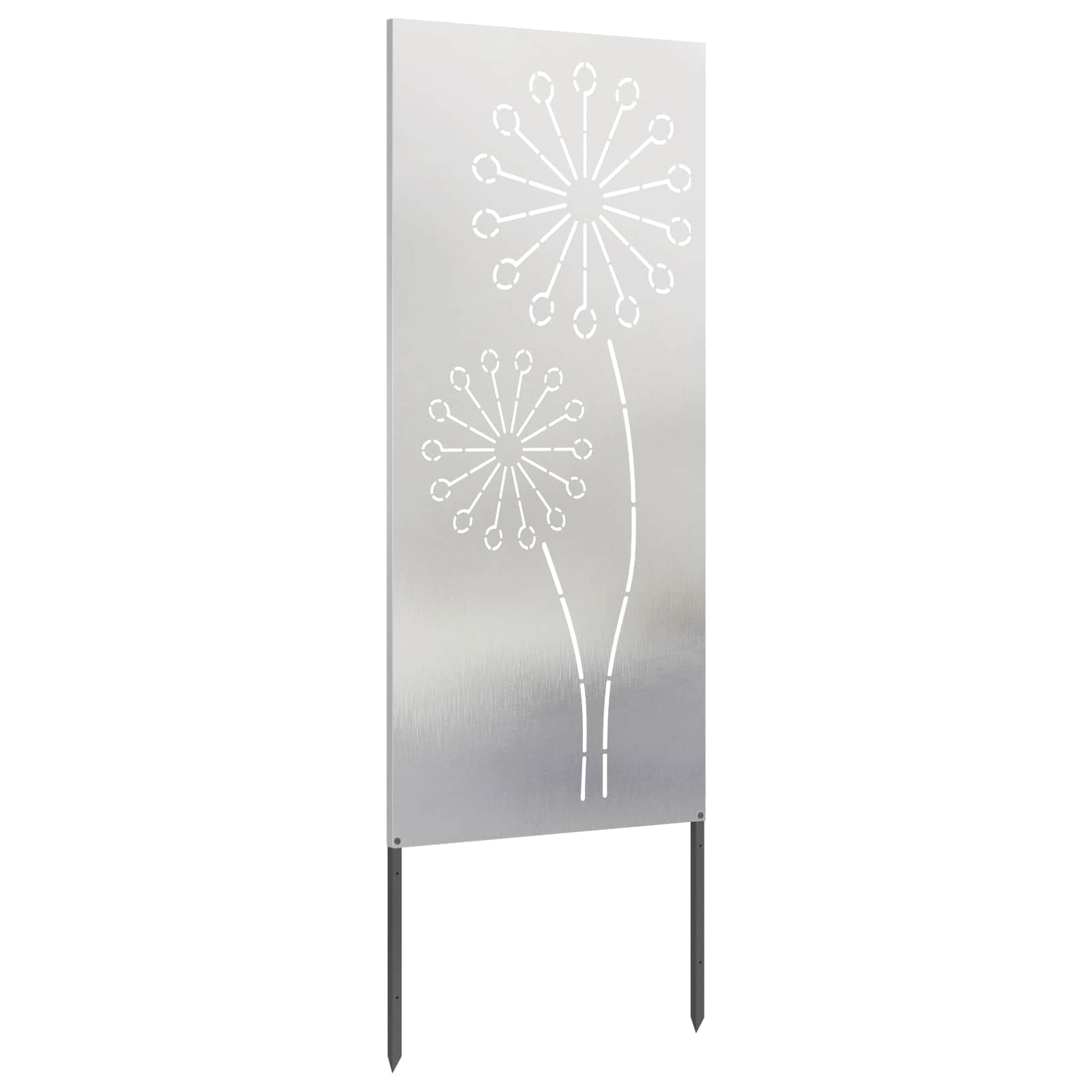 Écran de confidentialité de jardin Fretwork Argenté 50 x 140 cm - XIOS