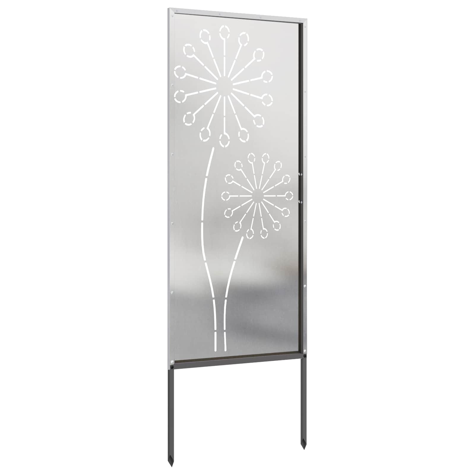 Écran de confidentialité de jardin Fretwork Argenté 50 x 140 cm - XIOS