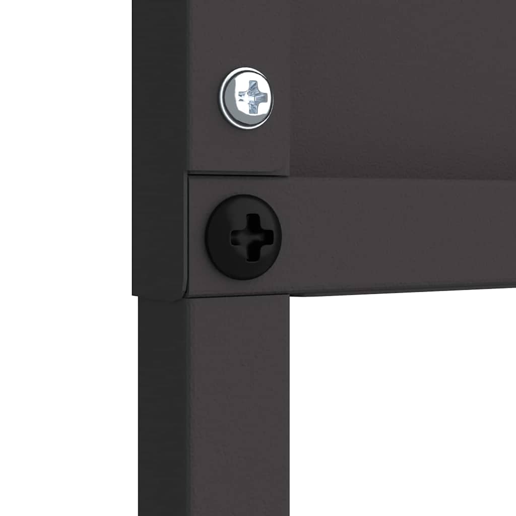 Écran de confidentialité de jardin Floral Noir 50 x 140 cm - XIOS