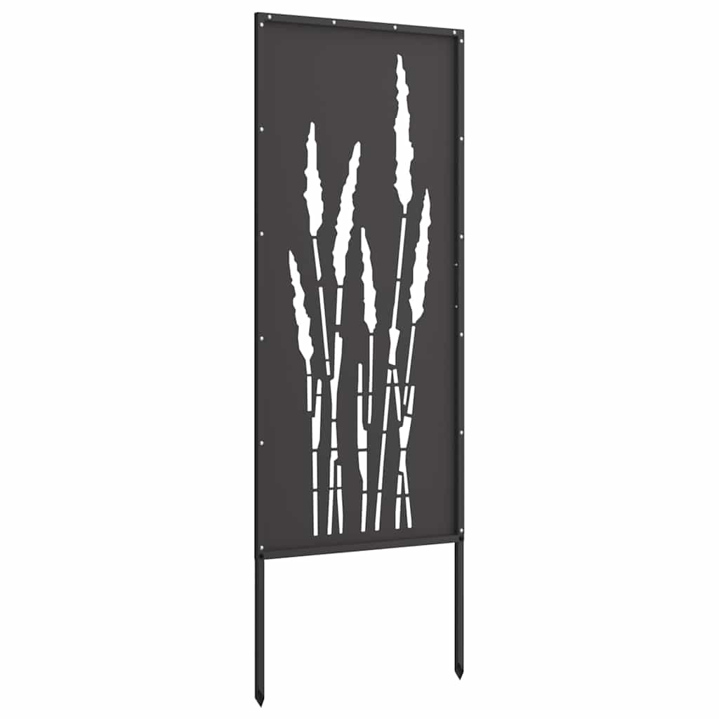 Écran de confidentialité de jardin Floral Noir 50 x 140 cm - XIOS