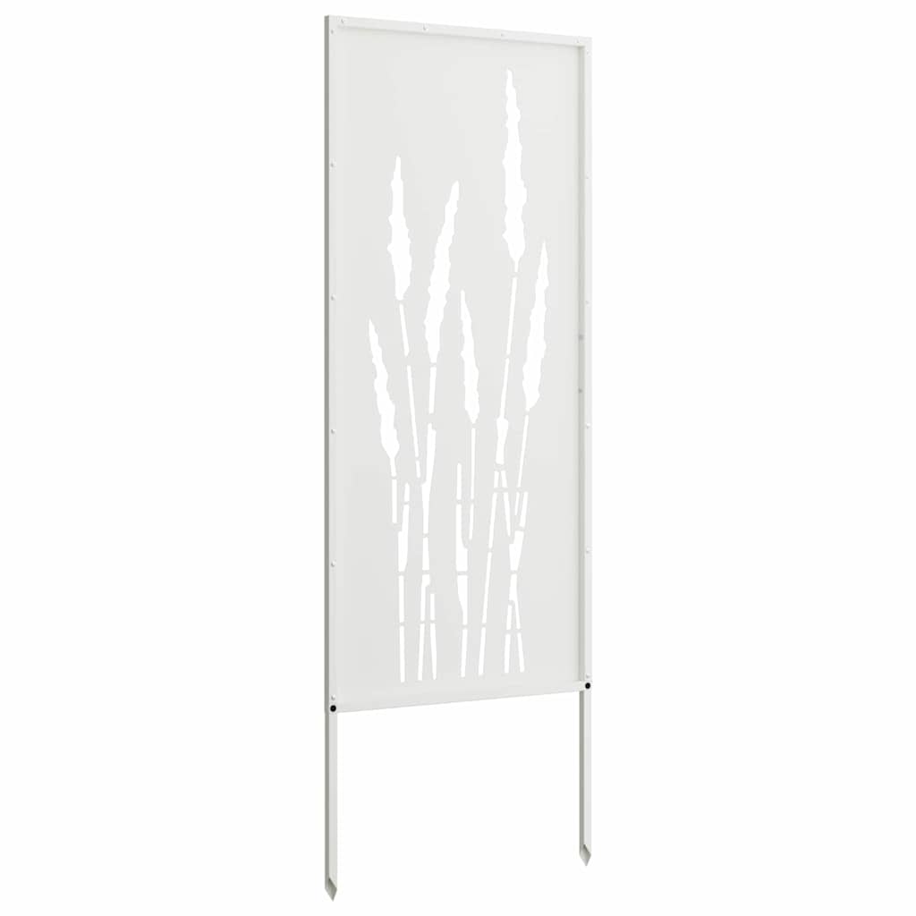 Écran de confidentialité de jardin Floral Blanc 50 x 140 cm - XIOS