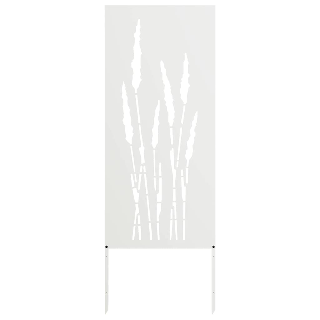 Écran de confidentialité de jardin Floral Blanc 50 x 140 cm - XIOS